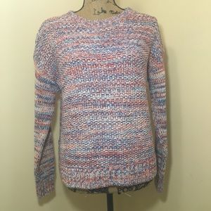 Gap multi colored cotton knit sweater size S